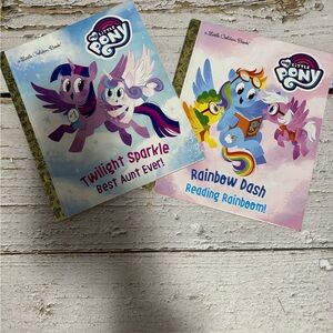 Little Golden Books My Little Pony Book Set - Twilight Sparkle and Rainbow Dash